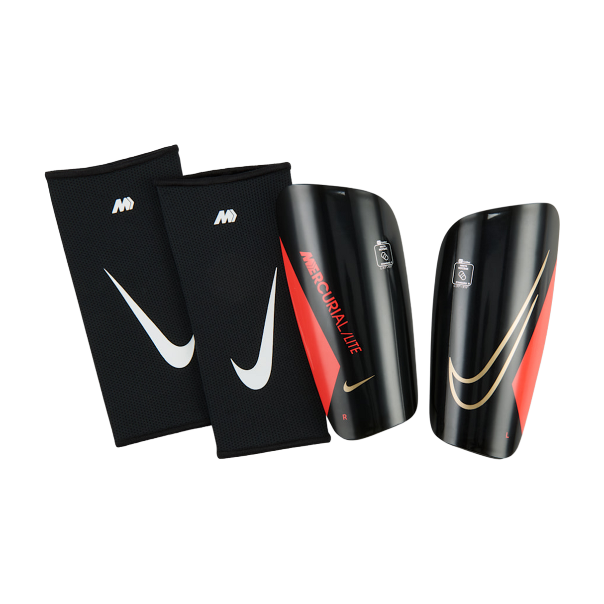 Mercurial Lite Shin Guard [Black/Bright Crimson]