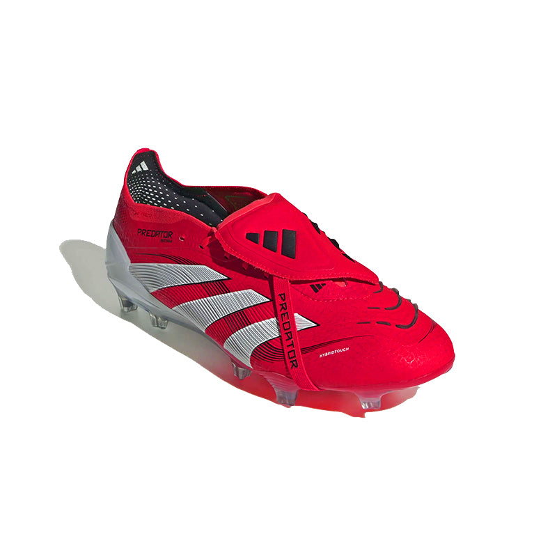 adidas Predator Elite ft FG Soccer Cleats (Lucid Red/Black) 8.5 M / 9.5 W