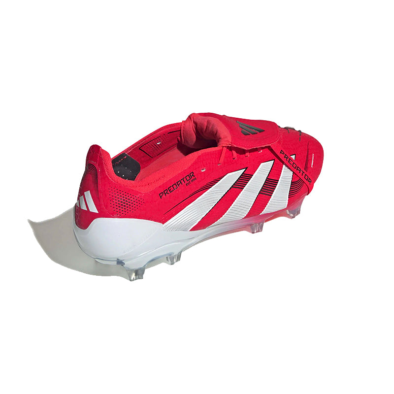 adidas Predator Elite ft FG Soccer Cleats (Lucid Red/Black) 8.5 M / 9.5 W