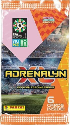 2023 Women's World Cup PLUS Adrenalyn XL Trading Card [6 Card Pack]