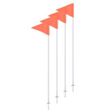 ONE-PIECE ECONOMY SOCCER CORNER FLAGS