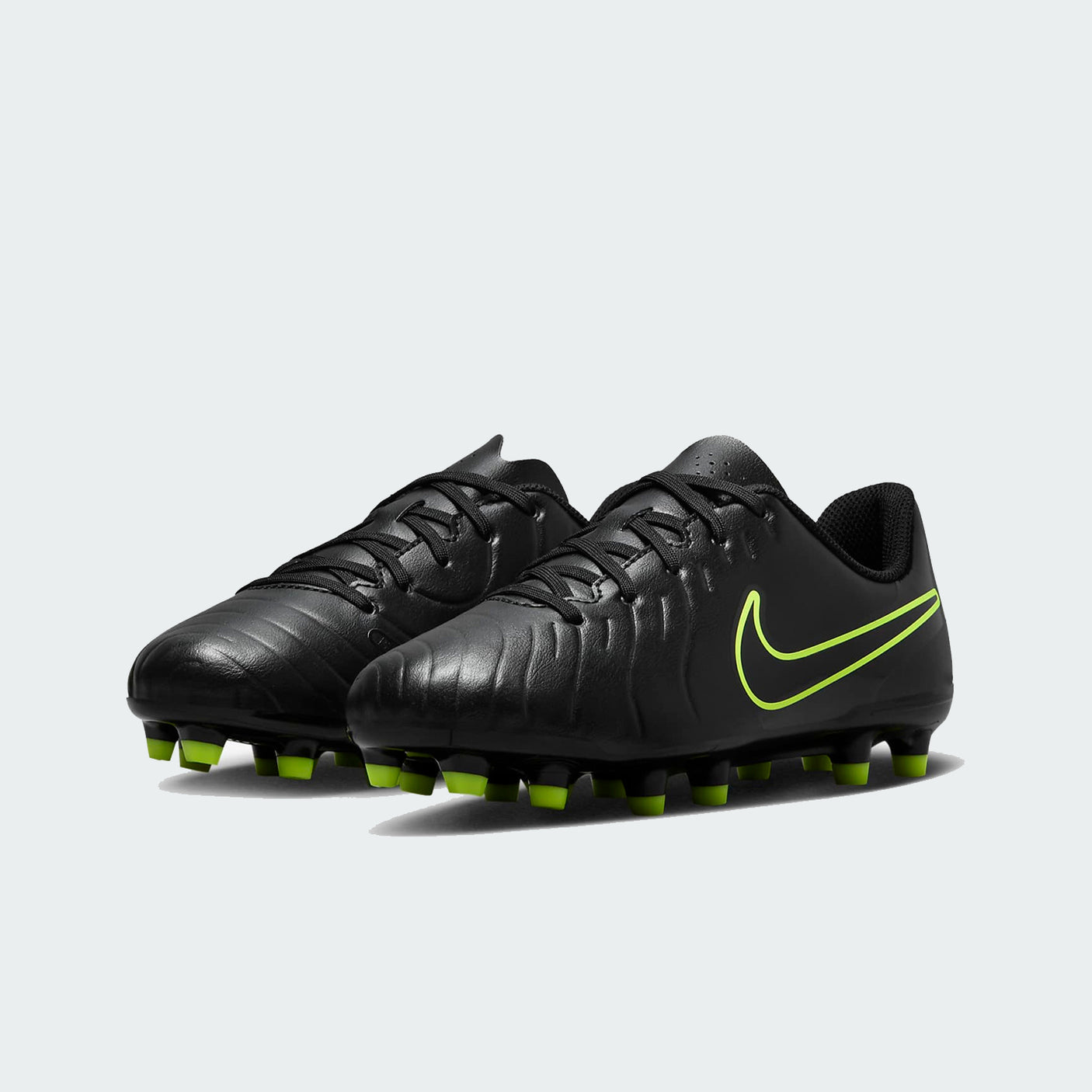 Junior Tiempo Legend 10 Club FG/MG [Black/Volt]