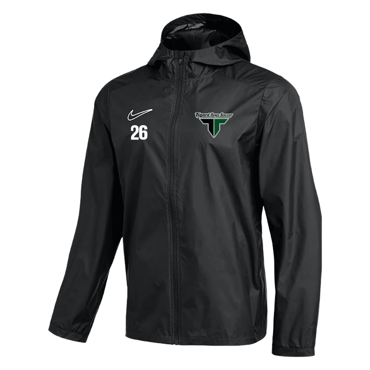 Tigard HS Boys Soccer Team Rain Jacket [Men's]