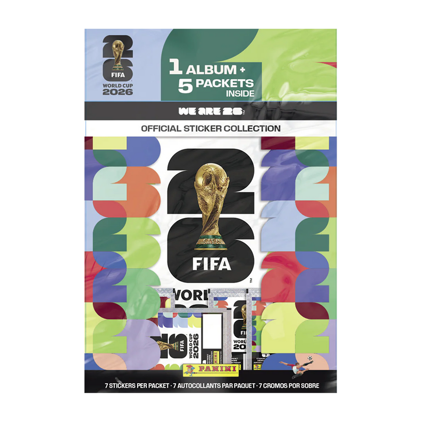 World Cup 2026 Starter Pack [Sticker Album+28 Stickers]