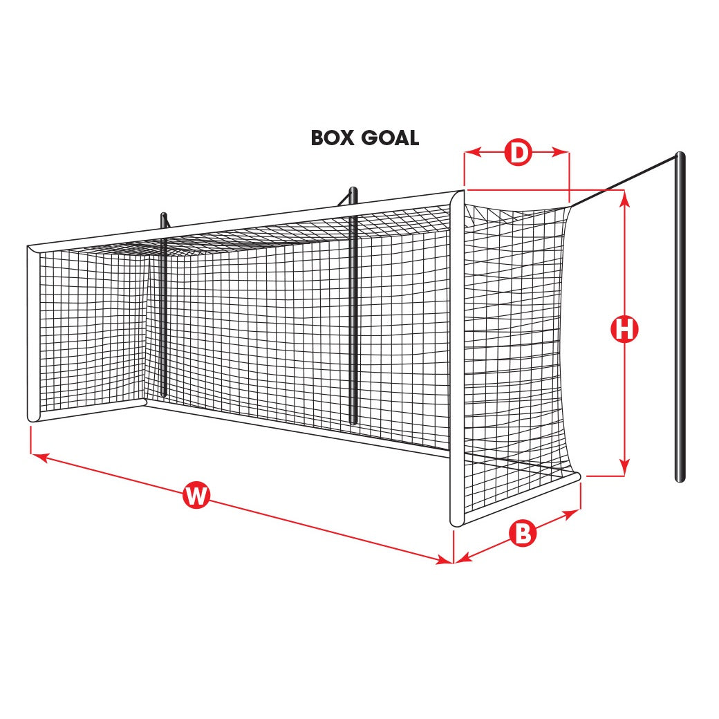 Full Size Knotless BOX NET 3mm [8H x 24W x 6D x 6B]