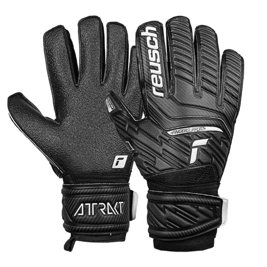 Attrakt Resist Finger Support Gloves [Black]