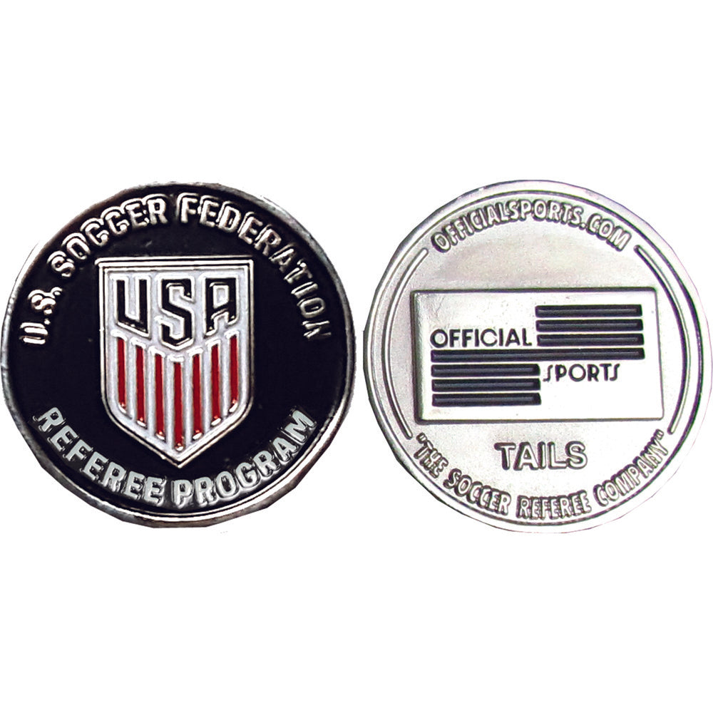 US Soccer Silver Flip Coin