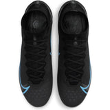 Mercurial Superfly 8 Elite FG [Black/Grey]