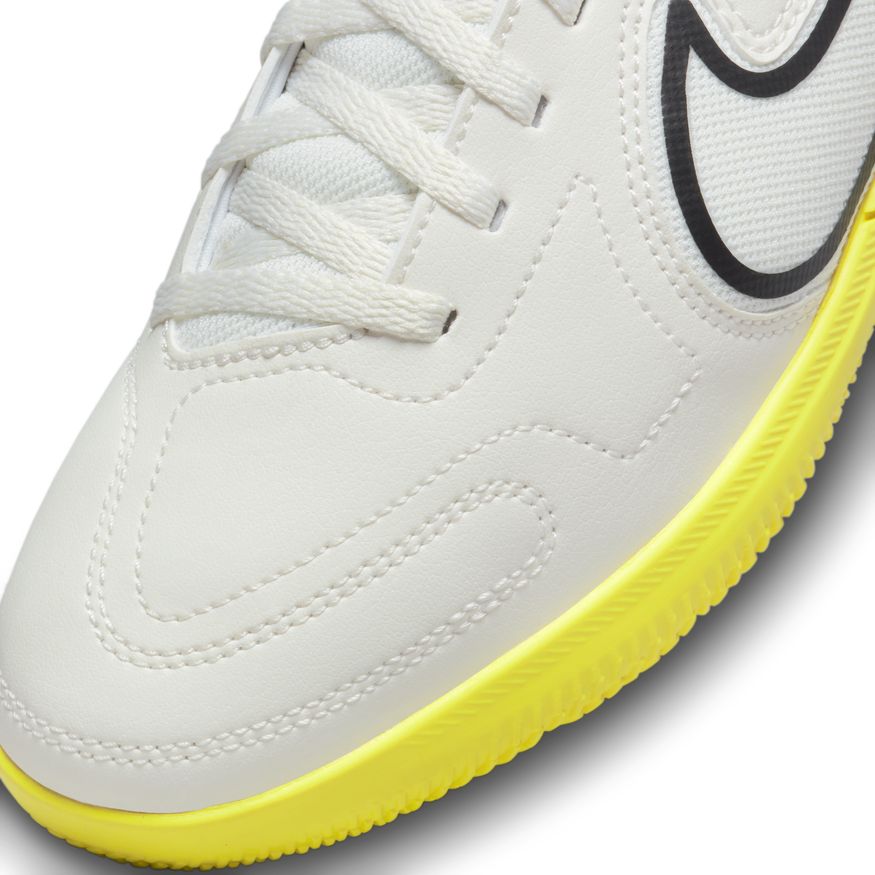 Junior Tiempo Legend 9 Club IC [White/Yellow]