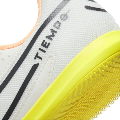 Junior Tiempo Legend 9 Club IC [White/Yellow]