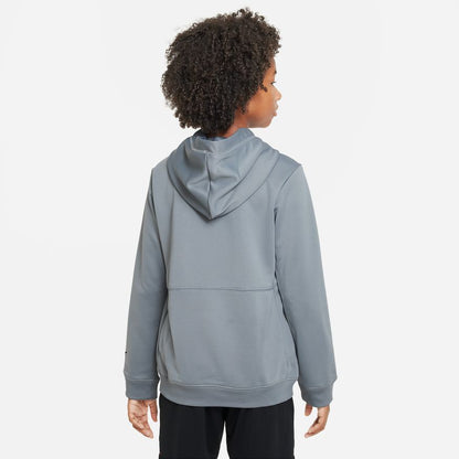 Youth Nike F.C. Pullover Hoodie [Gray]