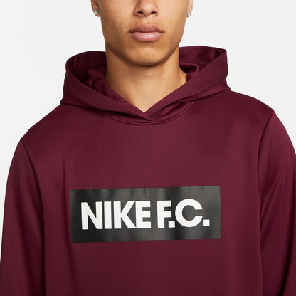 Men's Nike F.C. Pullover Hoodie [Dark Beetroot]