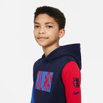 Youth FC Barcelona '22 Fleece Pullover Hoodie