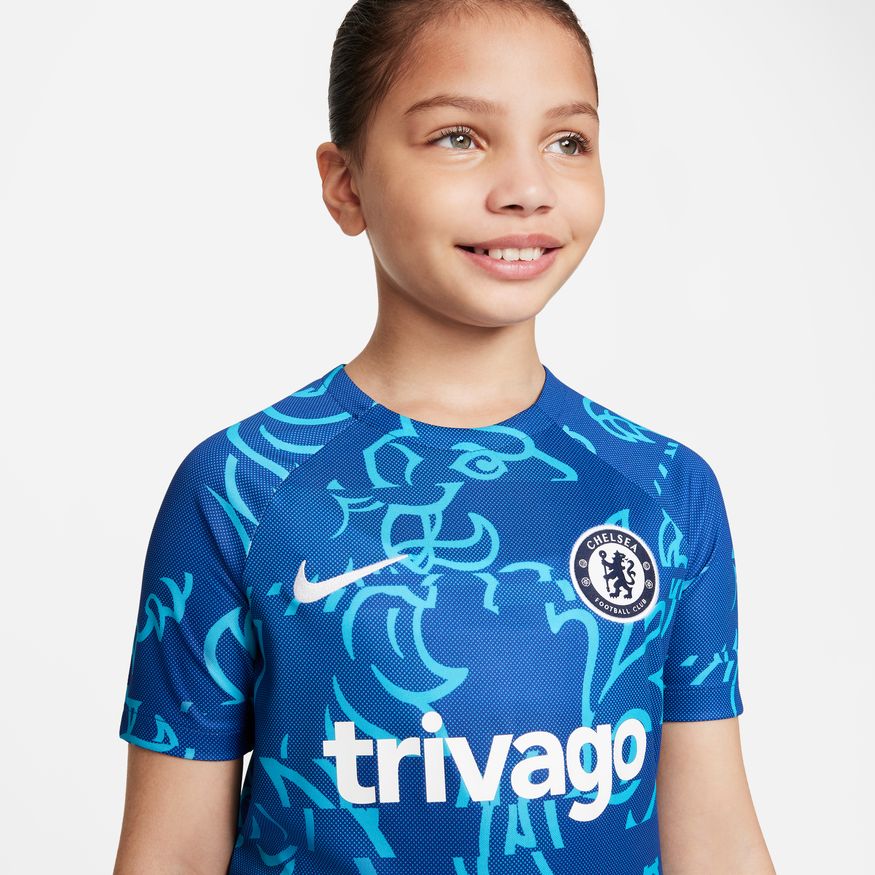 Youth Chelsea FC 2022/23 Pre-Match Jersey [Royal]