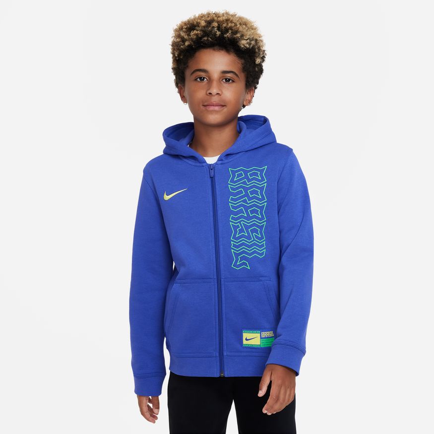 Youth Brazil 2022/23 Club Full-Zip Hoodie