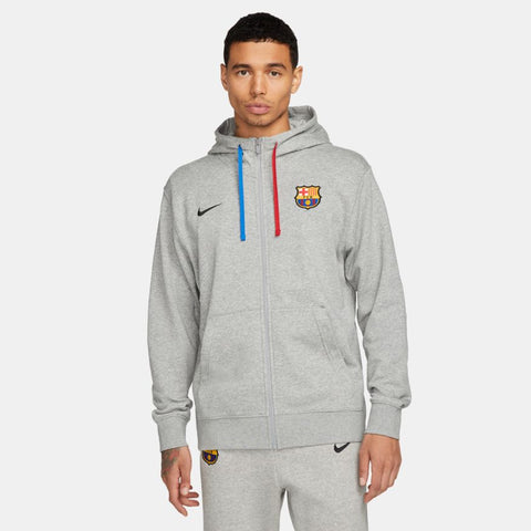 FC Barcelona 2022/23 Fleece Full-Zip Hoodie