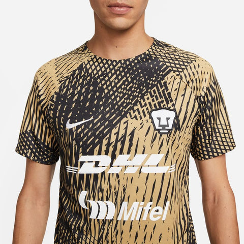 Nike Men's Pumas UNAM 2022/23 Third Jersey Black/Gold, L