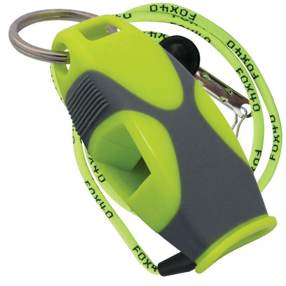 Sharx Whistle + Lanyard Set [Neon/Black]