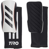 Tiro League Shin Guard [White/Black/Solar Red]