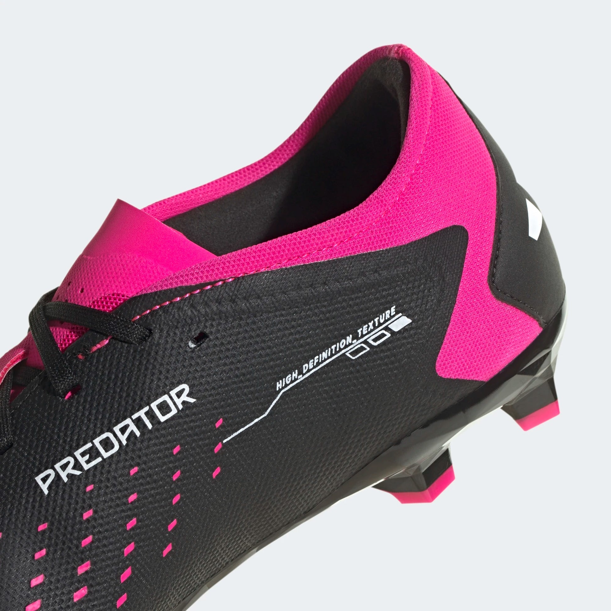 adidas Predator Accuracy .3 Laceless LL OYF FG - Shock Pink/Zero  Metallic/Black - Soccerium