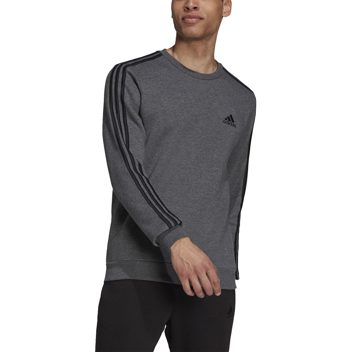Men's Essentials Crew Sweatshirt [Onyx]