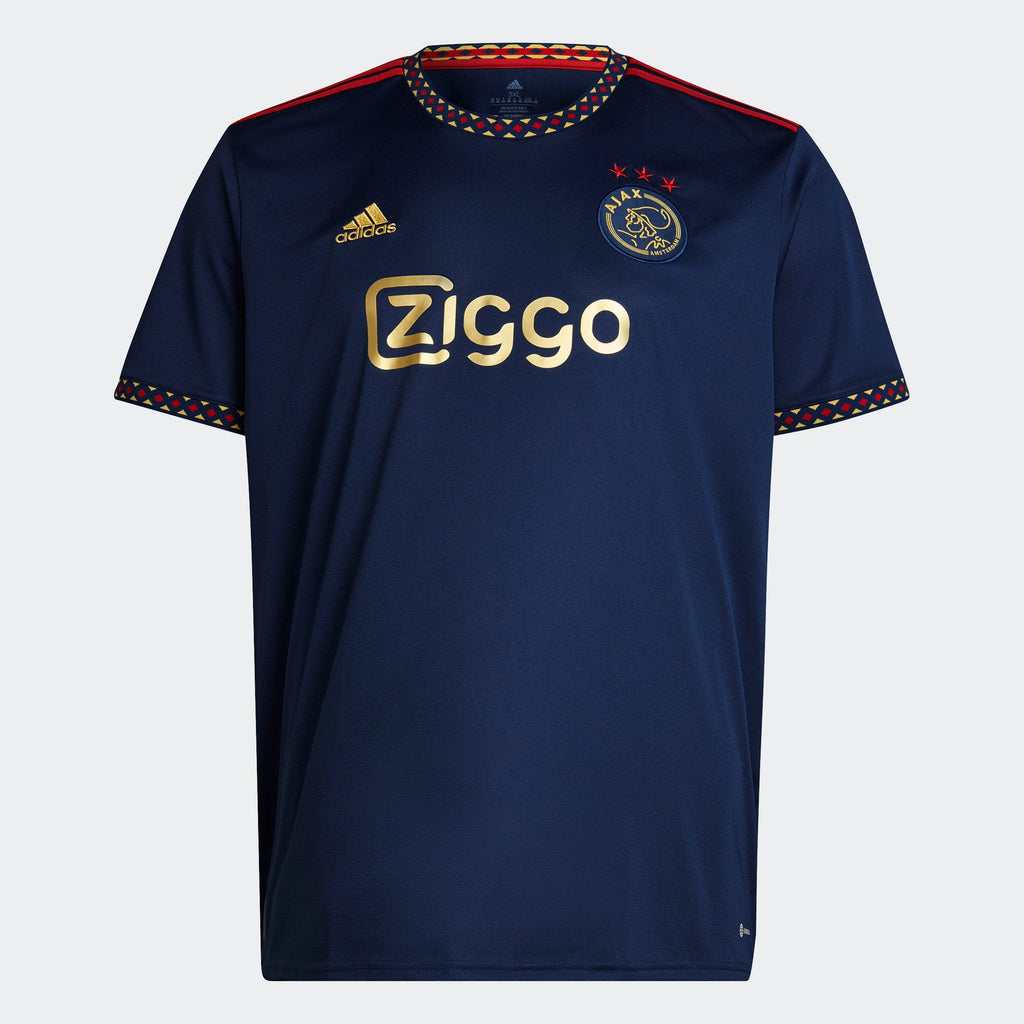 Adidas 23-24 Ajax Replica Away Jersey White Size Men's Large