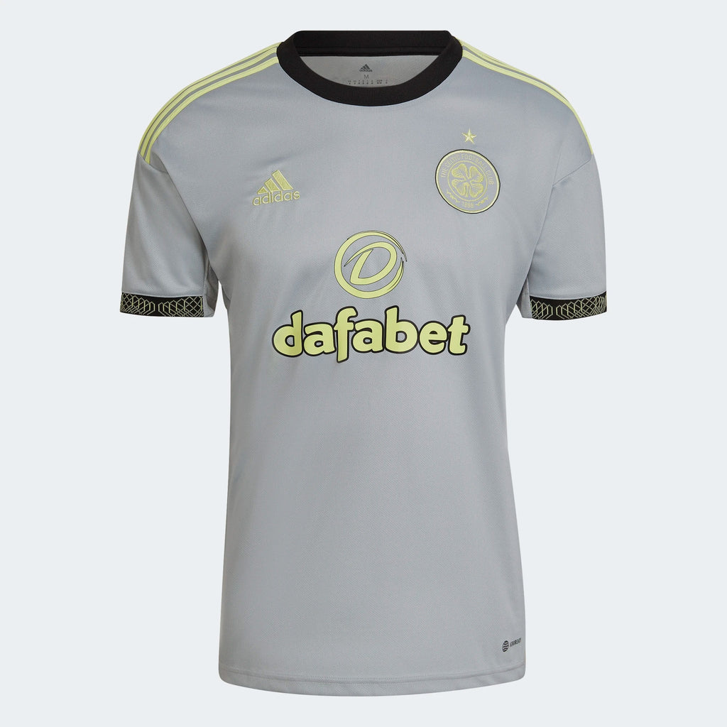 Yellow adidas Celtic FC 2022/23 Home Goalkeeper Shirt