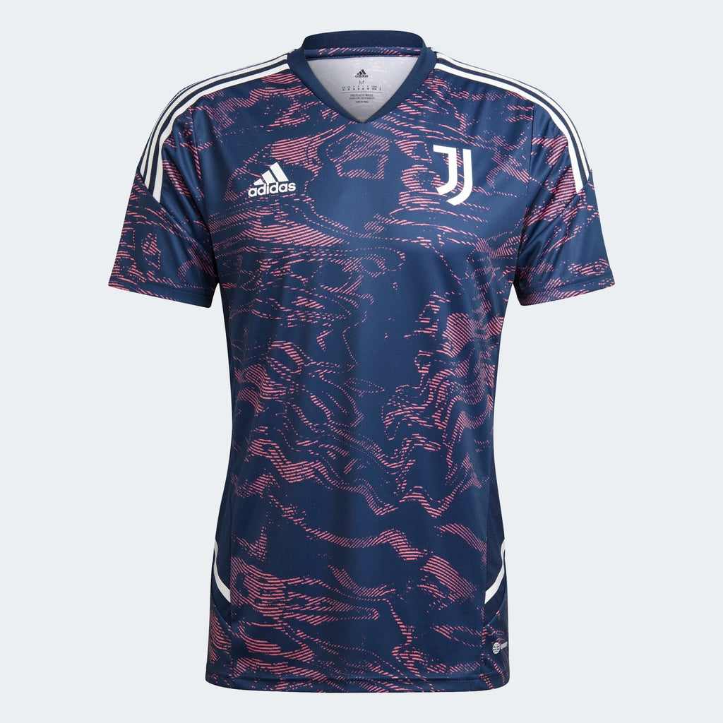 Men's Adidas Juventus Condivo 22 Training Jersey - Pink - Small