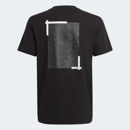 Youth Juventus Graphic T-Shirt [Black]