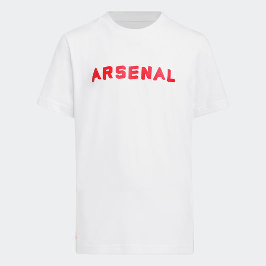 Youth Arsenal Graphic Tee [White]