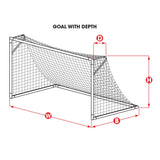 Full Size Knotless Net 3mm [8H x 24W x 4D x 10B]