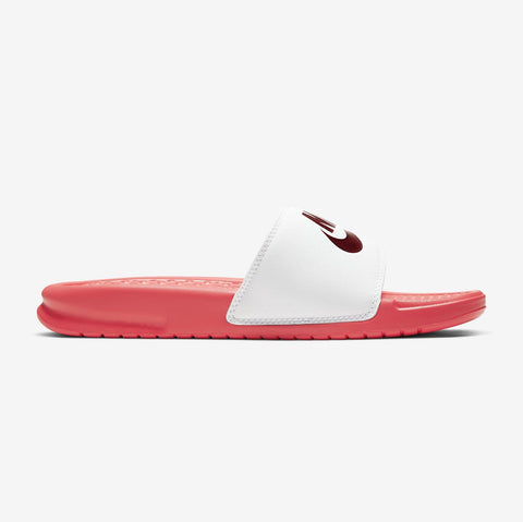 Women's Benassi JDI Slides [Track Red]