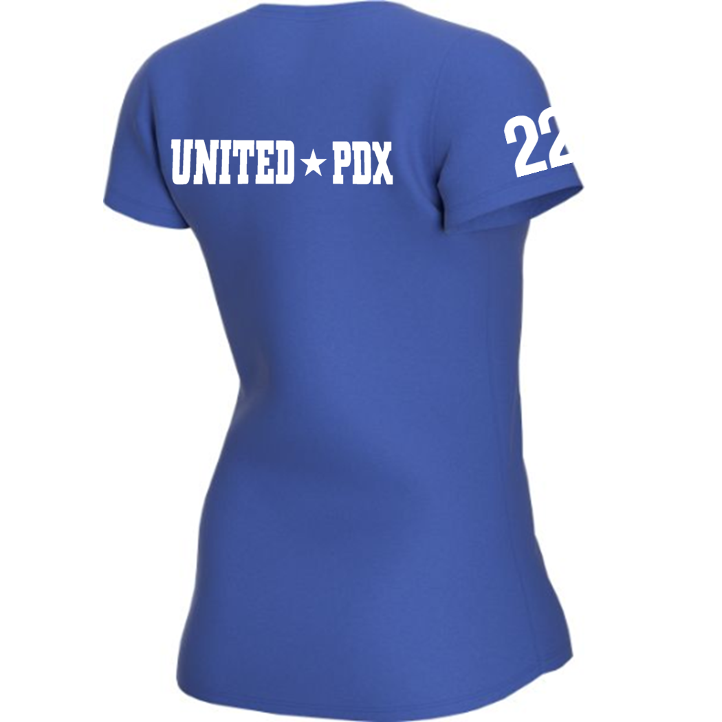 United*PDX S/S Dri-Fit PLAY UNITED Tee [Women's]