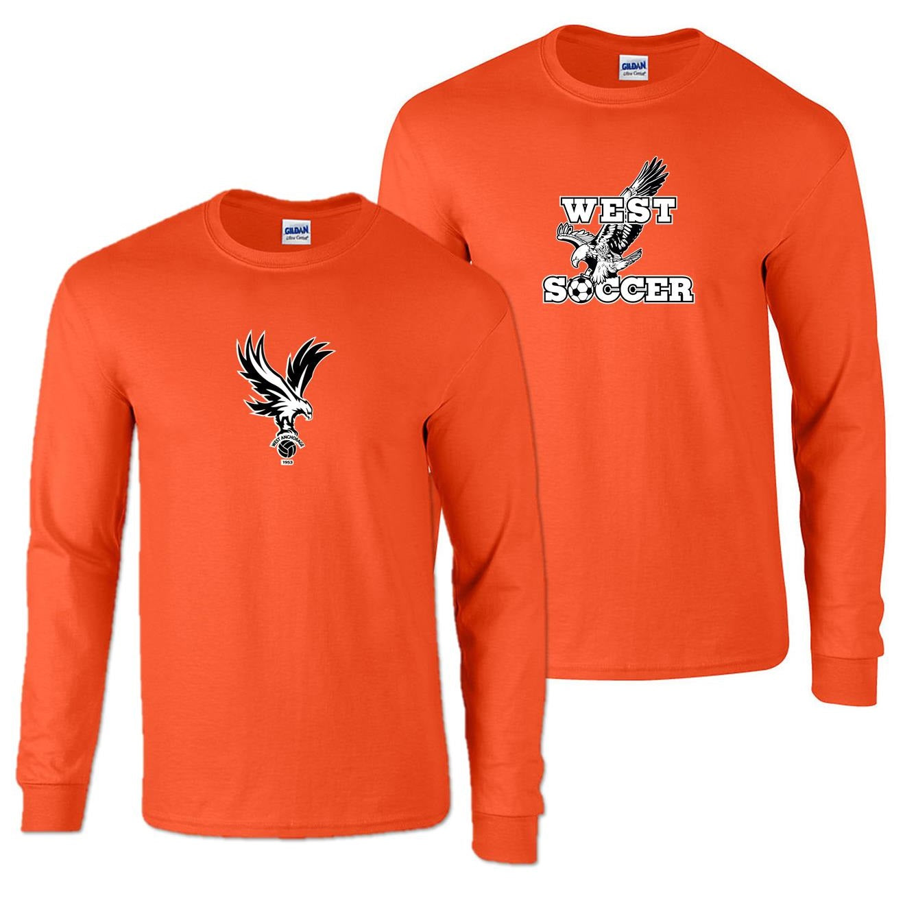 West Anchorage HS Long Sleeve Tee [Orange]