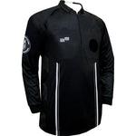 Men's USSF Pro Referee Jersey L/S [Black]