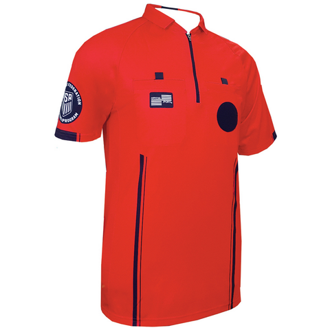 Men's USSF Pro Referee Jersey S/S [Red]