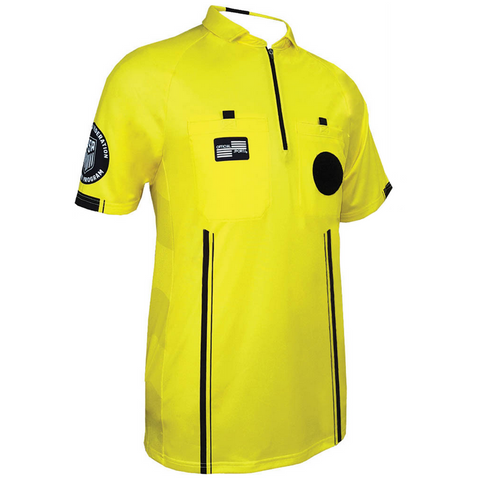 Men's USSF Pro Referee Jersey S/S [Yellow]