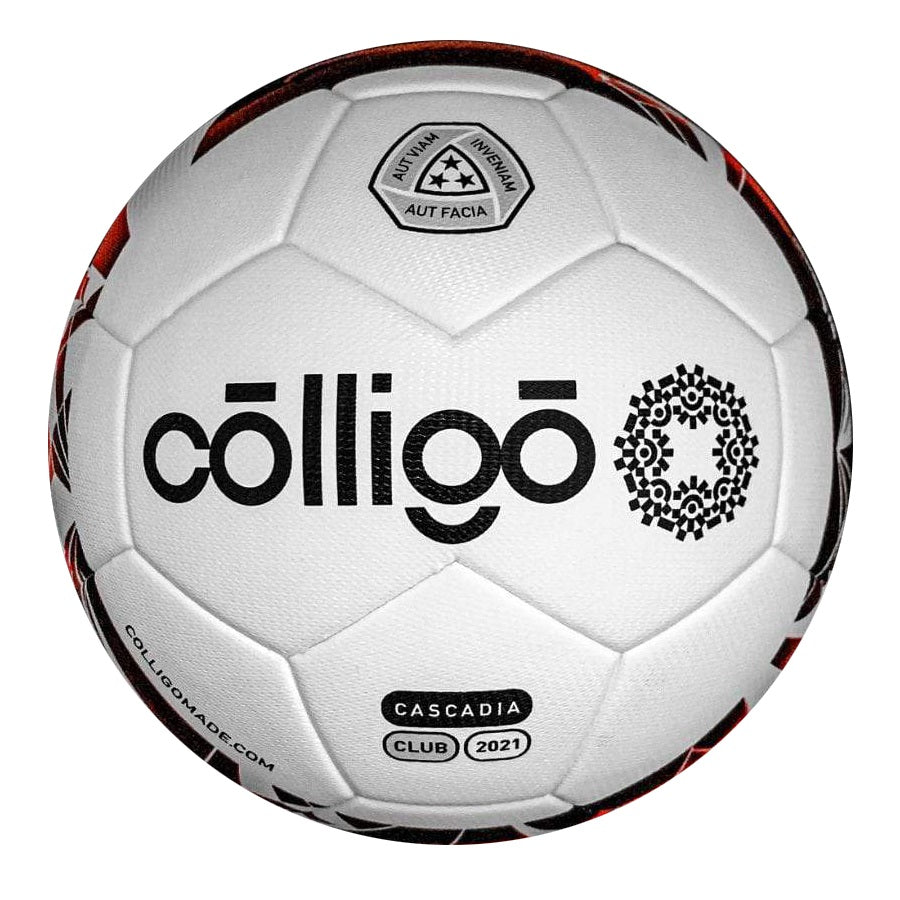 Cascadia Club 2021 Soccer Ball [Red/Black]