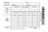 Referee Score Sheet