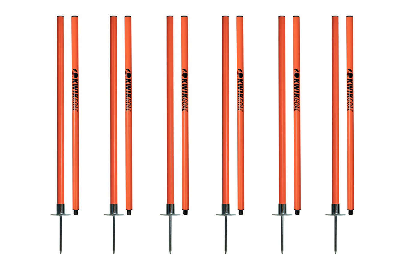 Coaching Sticks 2 Go - 6/set [Hi-Vis Orange]